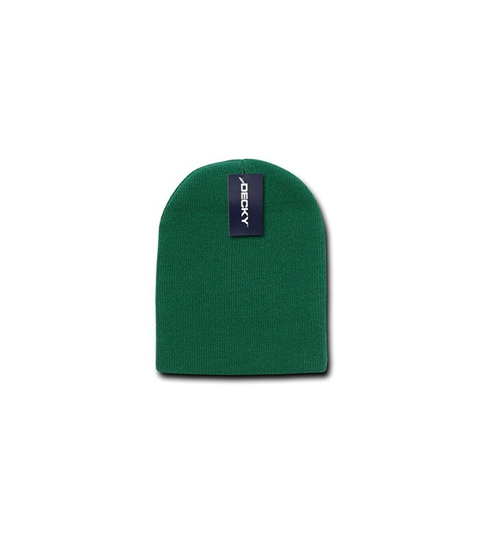 Skullies & Beanies American Made No Cuff Watch Cap - Forest - CX11903DWX7 $9.49